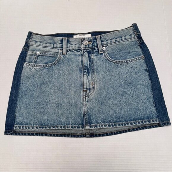 SLVRLAKE  BNWOT Re-Worked Mini Skirt -Great Divide Sz 25 - Picture 2 of 14